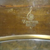 Radio TSF Emerson art déco 1942 avec certificat