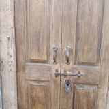 Double porte ancienne en bois