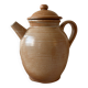 CNP Village stoneware coffee pot