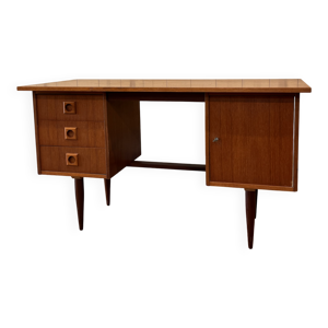 bureau en teck vintage