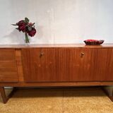 Mid-Century Retro Vintage Teak Sideboard by Beautility 1960s