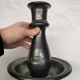 Large candlestick, vase. ceramic signed jean marais.