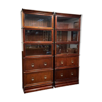 Set English Original Globe Wernicke Bookcase