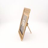 Victorian brass photo frame