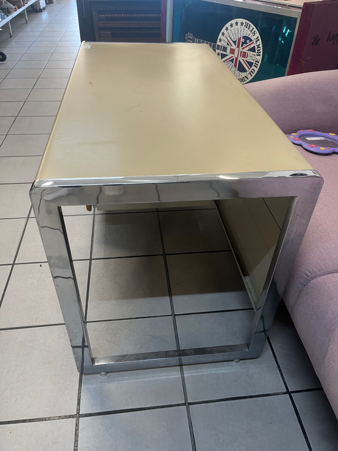 Vintage metal desk