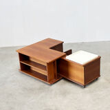 Table basse bar dissimulée italienne