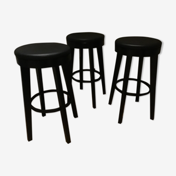 Lot de 3 tabourets bar Fameg