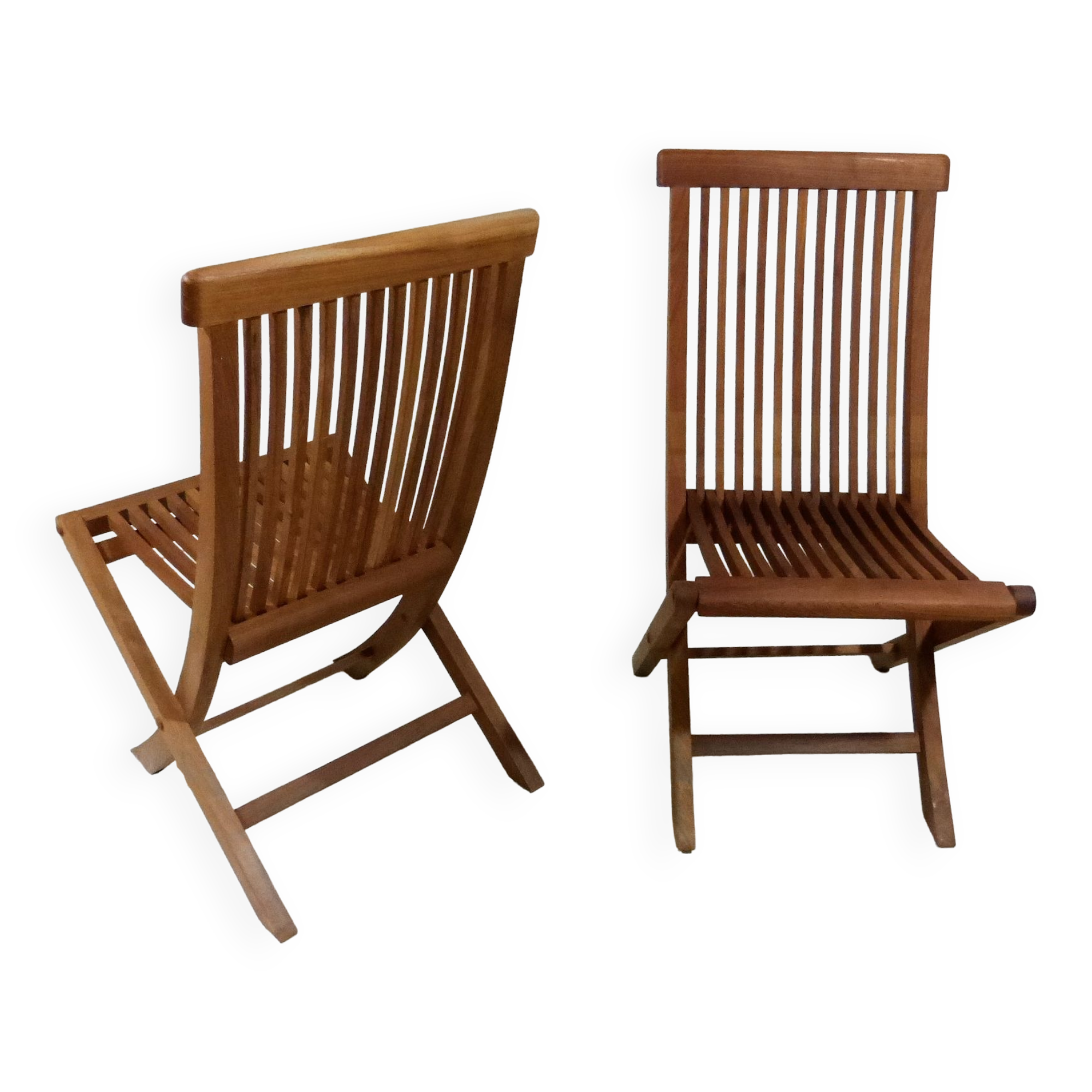 Danish teak garden chairs 1980-90’s