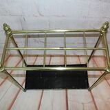 Old brass umbrella holder