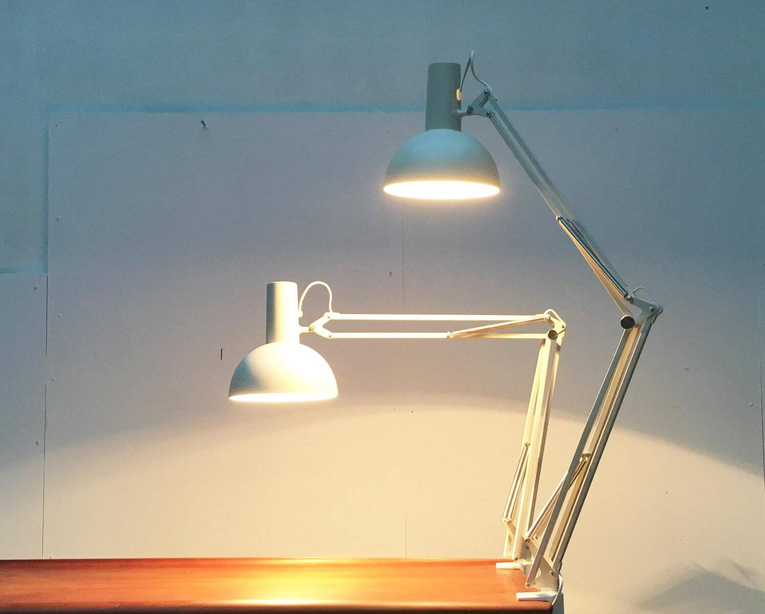 IT Mid-Century Desk Lamp by Louis Poulsen, 1970s, Set of 2