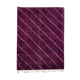 Modern Moroccan carpet dark pink contemporary art 240x300cm