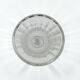 Arques crystal vase with diamond point pattern 60s 70s crystal vase