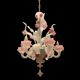 Venetian Murano glass flower chandelier, 1960s