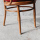 Model armchair 712, curved wood seated j.J.Kohn