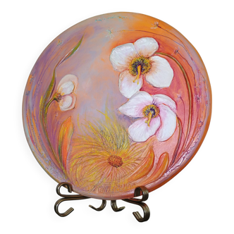 Large ceramic dish by René Michallon