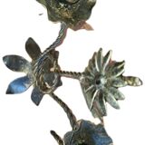 Bougeoir fer forgé