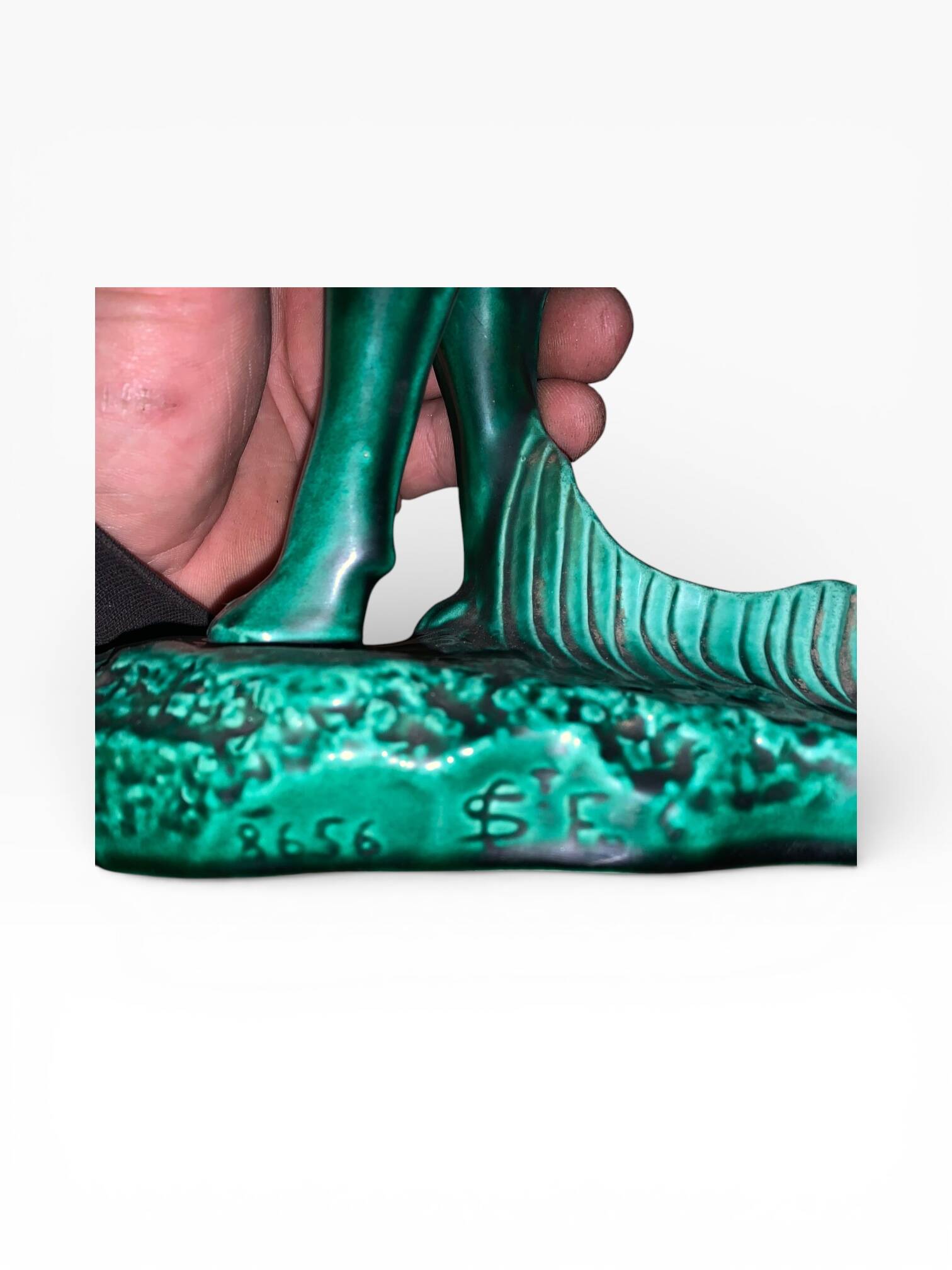 Sculpture Hunting Dog for Duck - Art Deco - J. MIGNOT - Saint-Clément