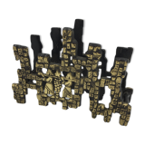 Bronze letter holder