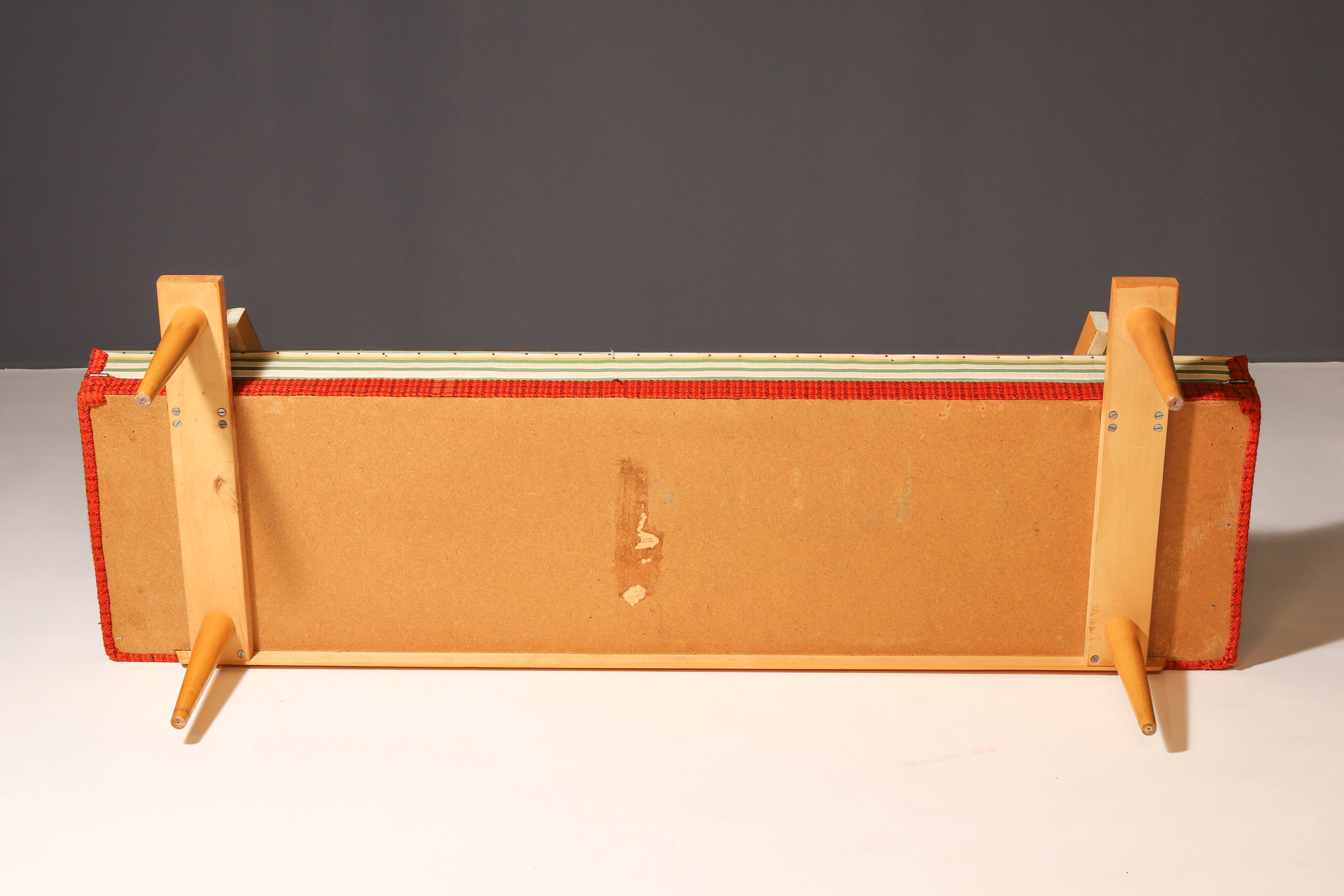 Mid century folding daybed by Miroslav Navrátil, 1960´s, Czechoslovakia