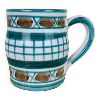 Robert Picault ceramic mug, Vallauris