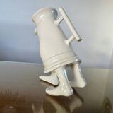 Anthropomorphic jug in slipware