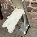 Small rustic fir farm bench