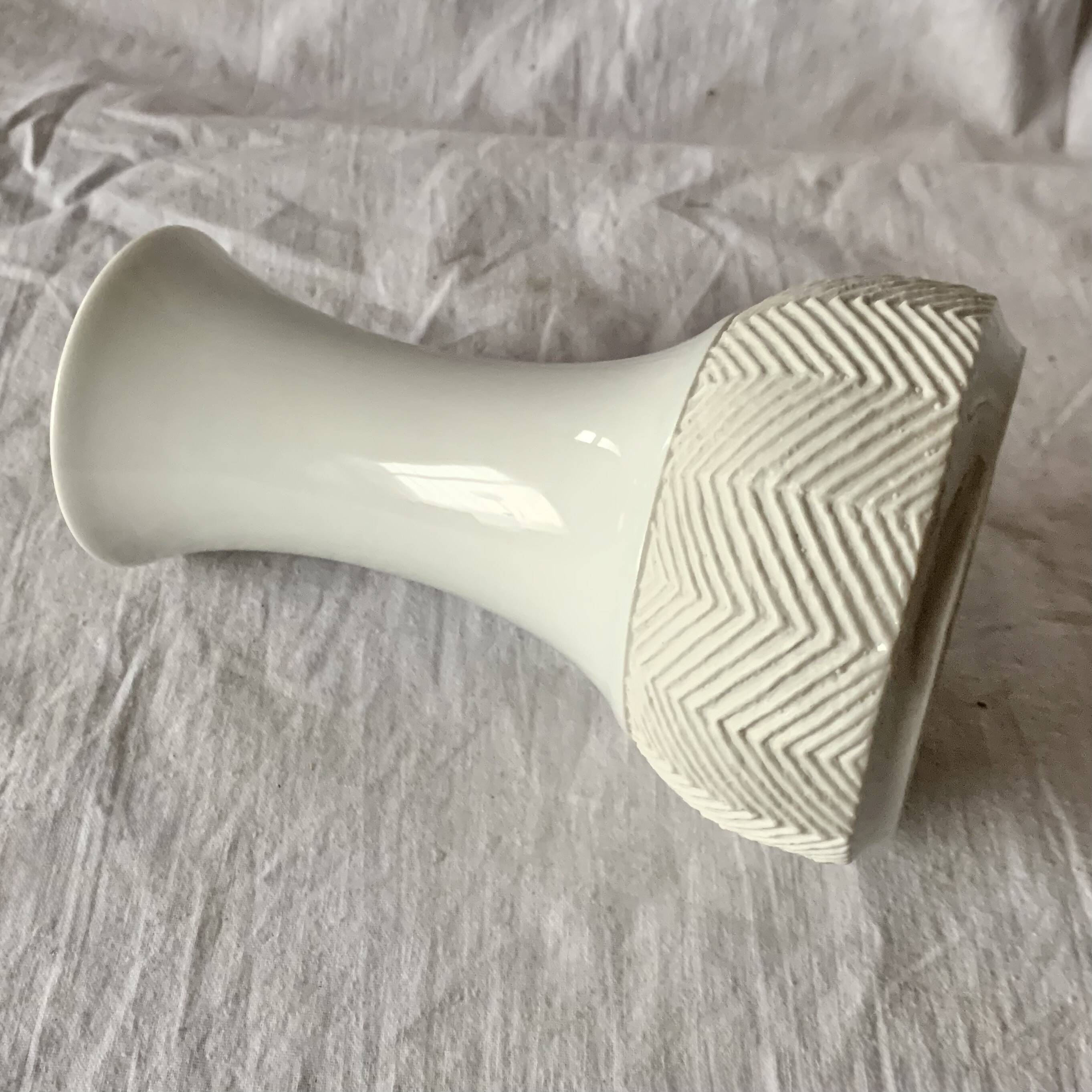 Vintage white vase Thomas Germany