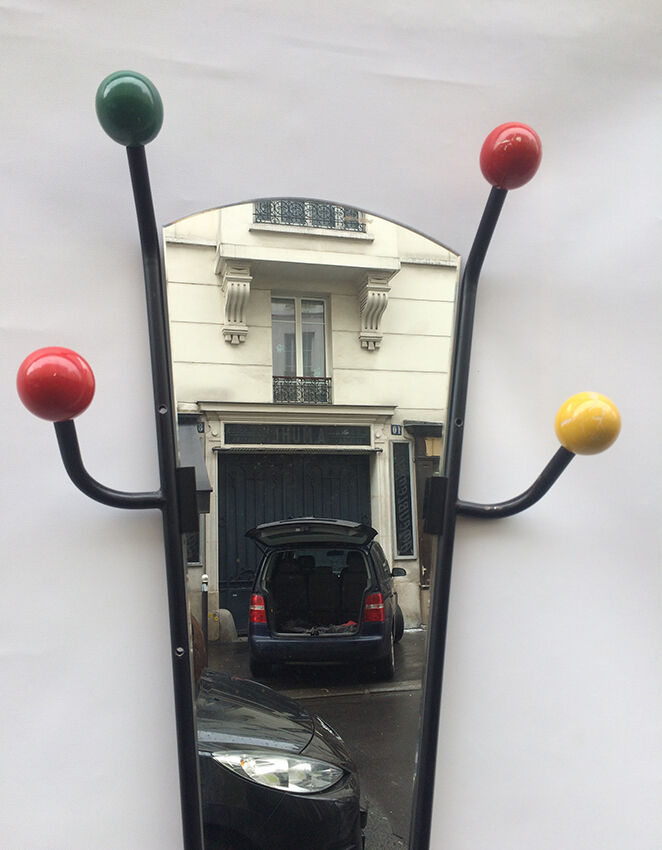 Wall locker with mirror 1960