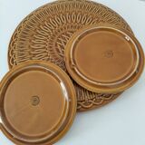 Vintage ceramic set signed Création Val Décor.