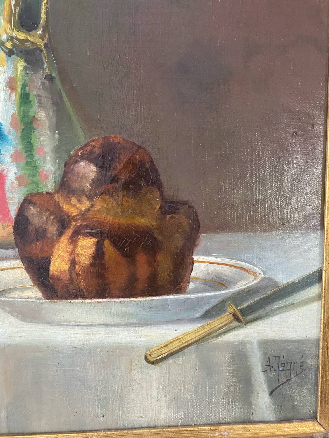 19th century still life signed