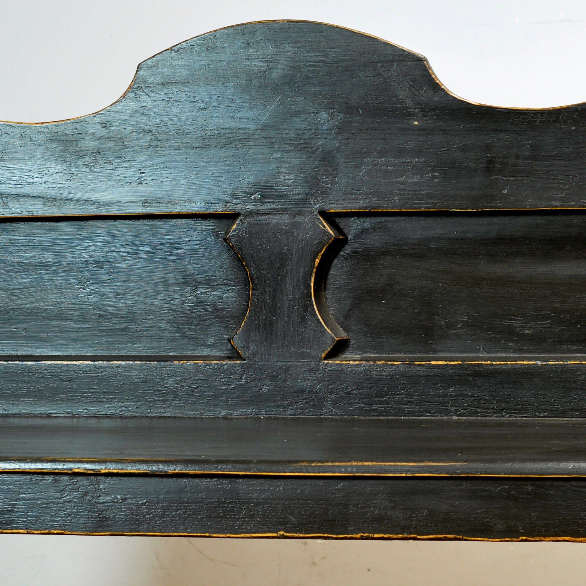 Banc en pin ancien, années 1900