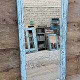 Burmese teak mirror