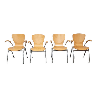 Kimball Bingo Stackable Armchairs