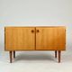 Danish teak lowboard chest of drawers TV HiFi sideboard vintage 70s