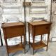 Paire de chevets de style Directoire en merisier, 20e siècle