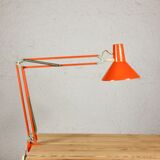 Danish orange desk lamp