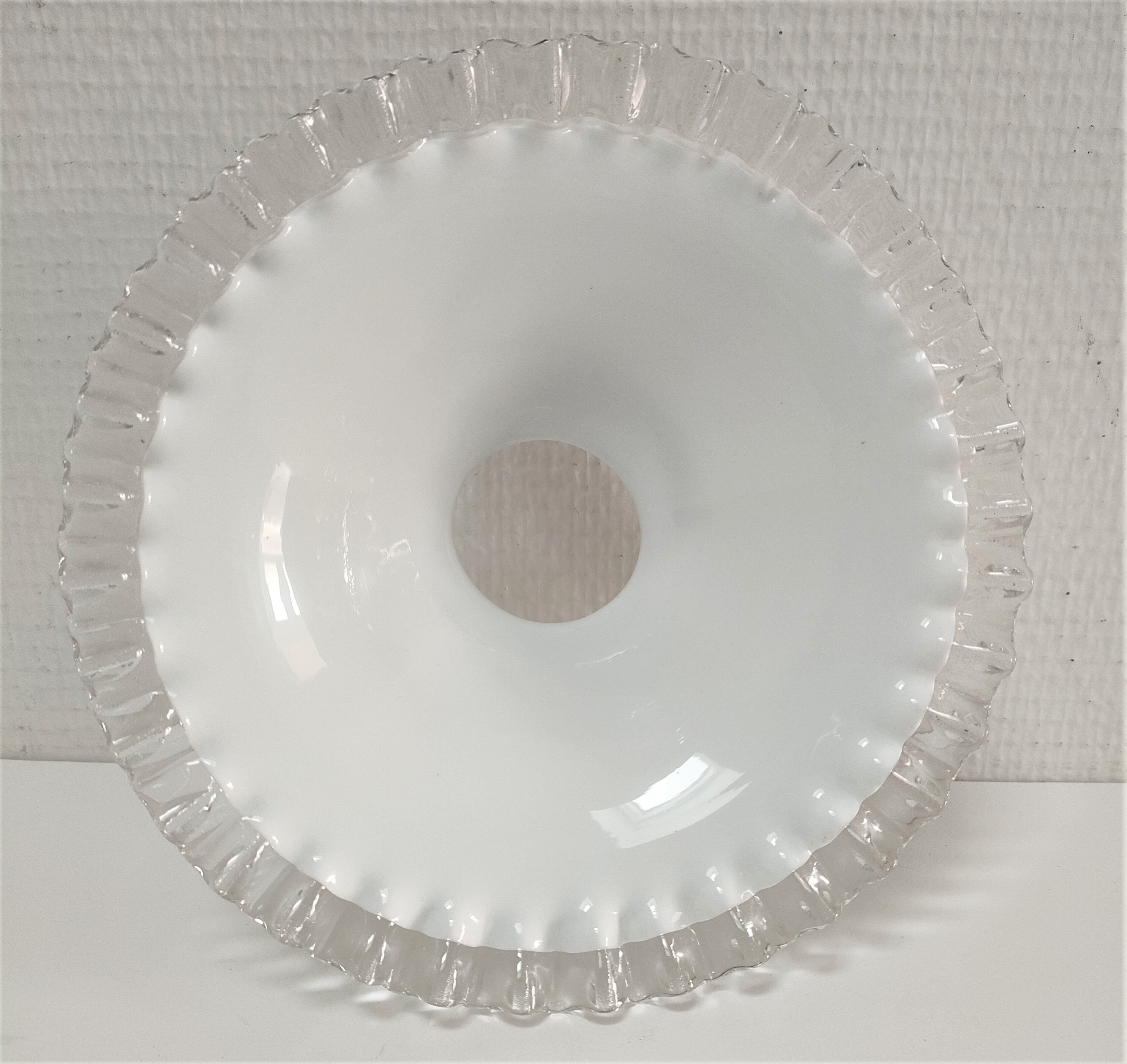 Opaline porcelain brass wall lamp early twentieth century