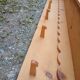Antique carved wooden wall shelf