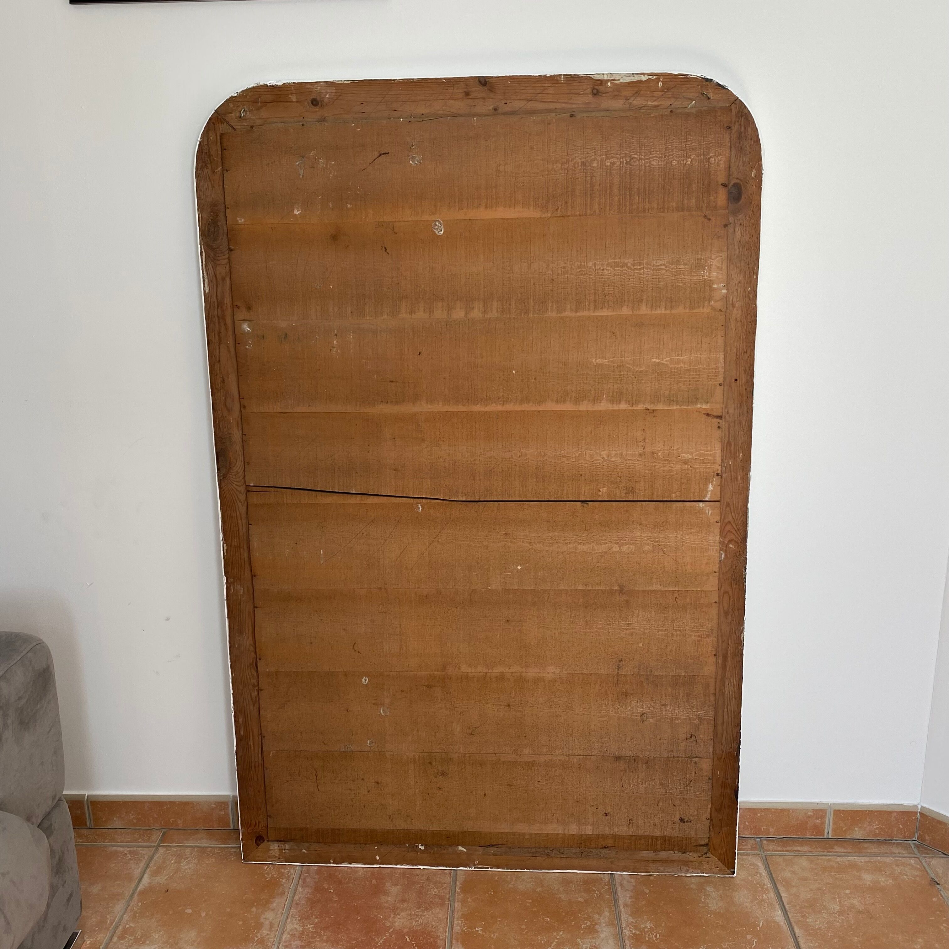 Mirror louis philippe at the end of 19th. 150x100. white.