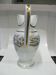 Paris porcelain needle swan collar handle