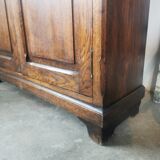 Display cabinet, oak bookcase from the 20s