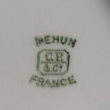 Presentation plate, pedestal