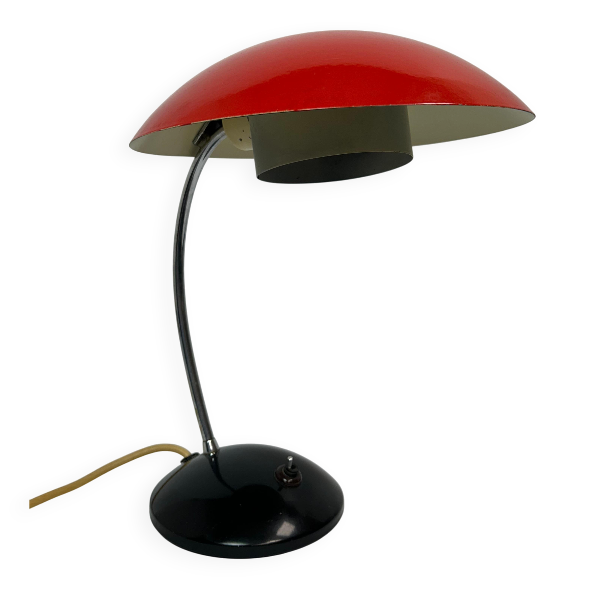Mid-century modern desk lamp by Drukov