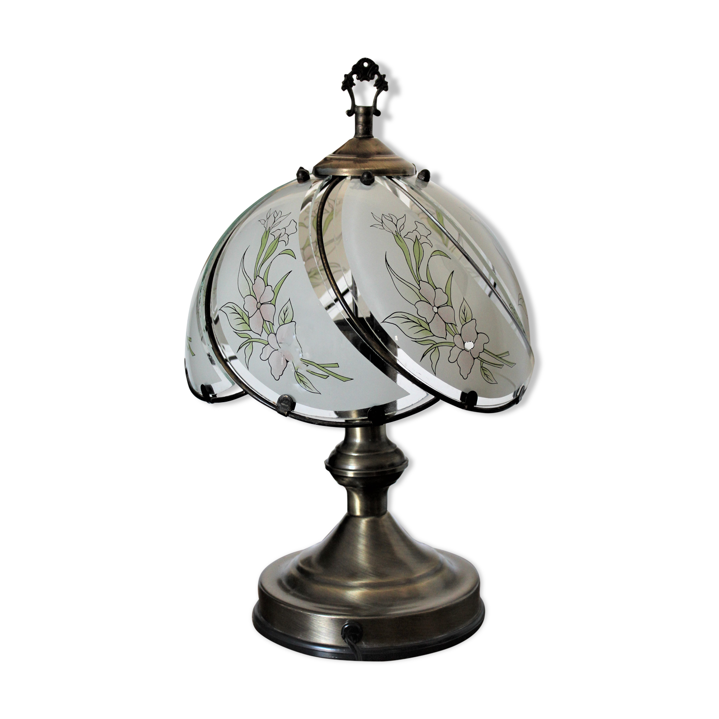 Vintage touch lamp