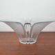 Vintage Danish glass bowl by Holmegaard, 1970s