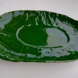 Plat ovale décor en relief