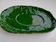 Oval flat decoration in relief