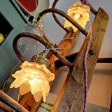 Glass paste flower suspension