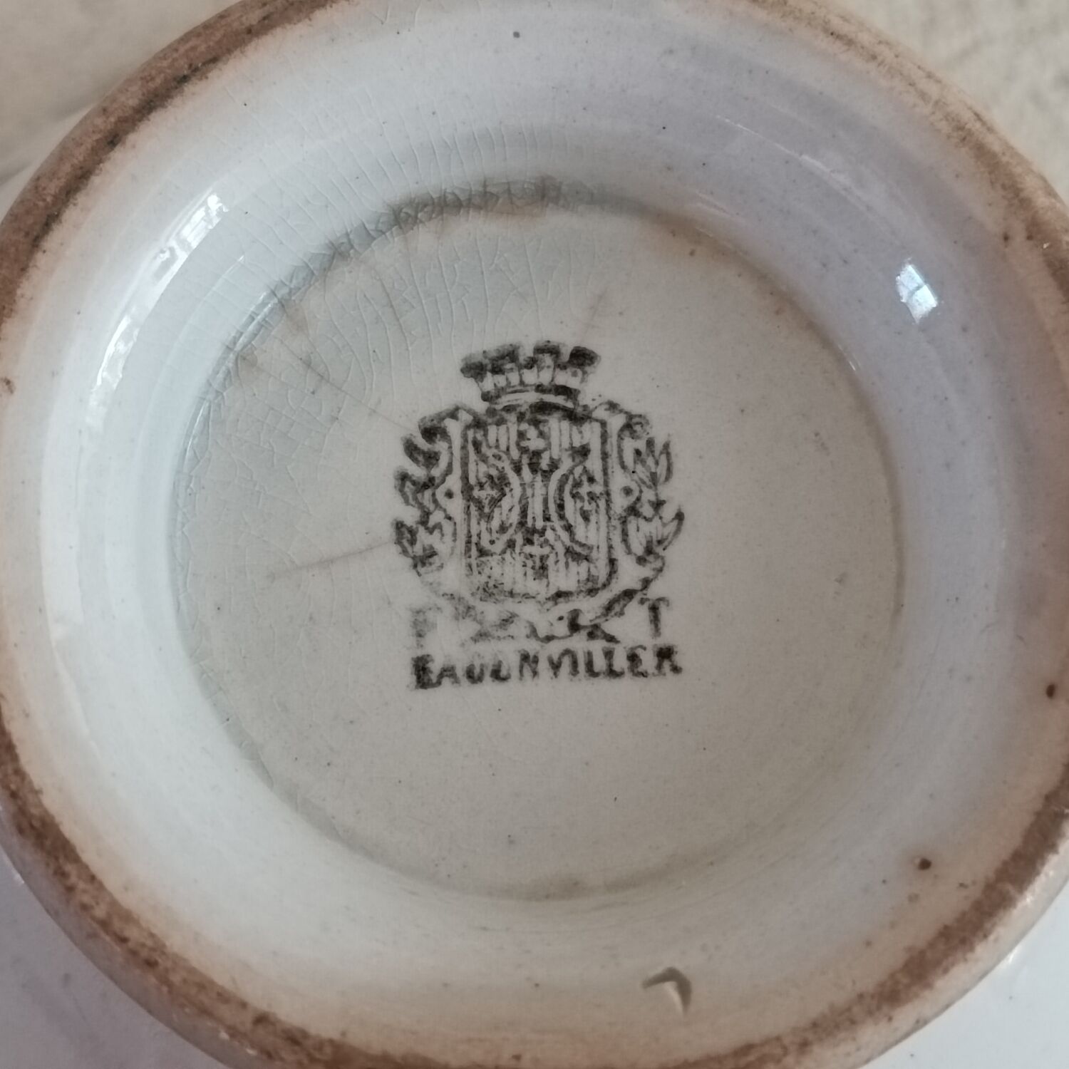 Iron earth bowl Badonviller