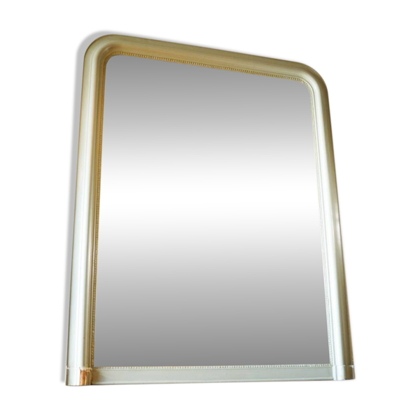 Miroir de cheminée Louis-Philippe XIXe – 154 × 121 cm